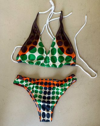 JEAN PAUL GAULTIER CYBER PRINT BIKINI