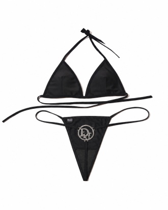 Dior Black Bikini Set